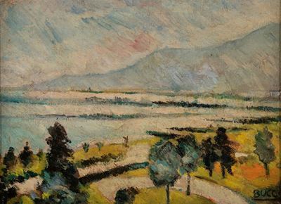 Senza titolo (olio su tavola, 1932)
