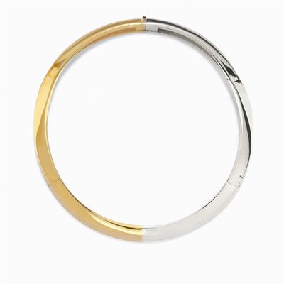 Collana in Oro Bicolore 18k
