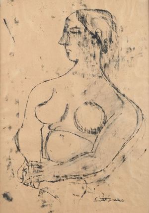 Santomaso Giuseppe - Nude