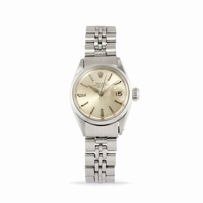 Date, Orologio Automatico Anni '60 con Quadrante Argenté