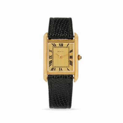 Tank, orologio in oro 18k, anni '70