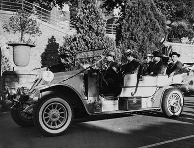 Campione d'Italia, Primo raduno internazionale delle auto storiche, Stampa alla gelatina ai sali ...