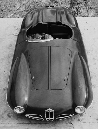 Alfa Romeo, 3000 cmc. sport Disco Volante, Stampa alla gelatina ai sali d'argento