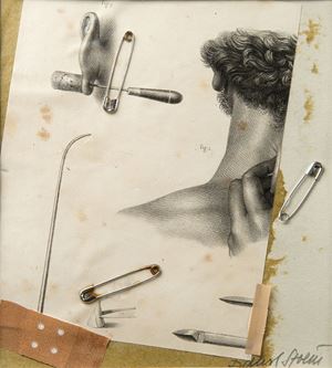 Spingole francesi, 1993
Collage
19 x 17,