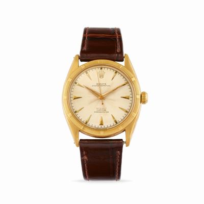Orologio da polso '6085 Officially Rosso', anni '60, oro 18k