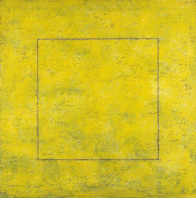 Geometria Sensibile n°8, acrilico su tela