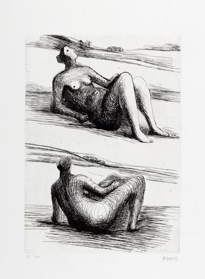 Two Reclining Figures
