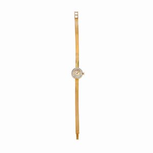A 18k two-color gold wristwatch, Longines, defects