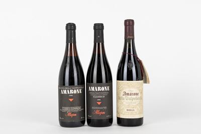 Allegrini, Amarone della Valpolicella Classico 1990 e 1993, Bolla annata mancante