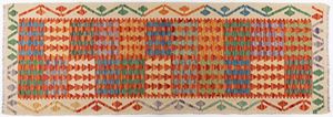 Kelim rug, Khyber Pakhtunkhwa region, Northern Pakistan, second half of the 20th century