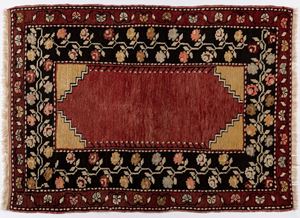  - Tappeto Ortakoy, regione di Kirseir, Anatolia centrale, metà del secolo XX