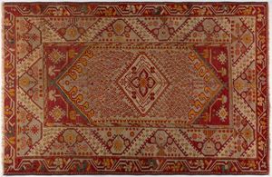 Ghiordes rug, Gordes region, Western Anatolia, late 19th century