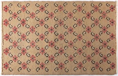 Tappeto Afyon, lana su cotone, annodatura doppia, cm 115 x 76