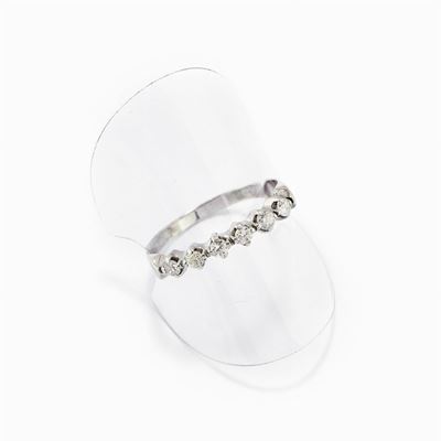 Anello in Argento e Diamanti