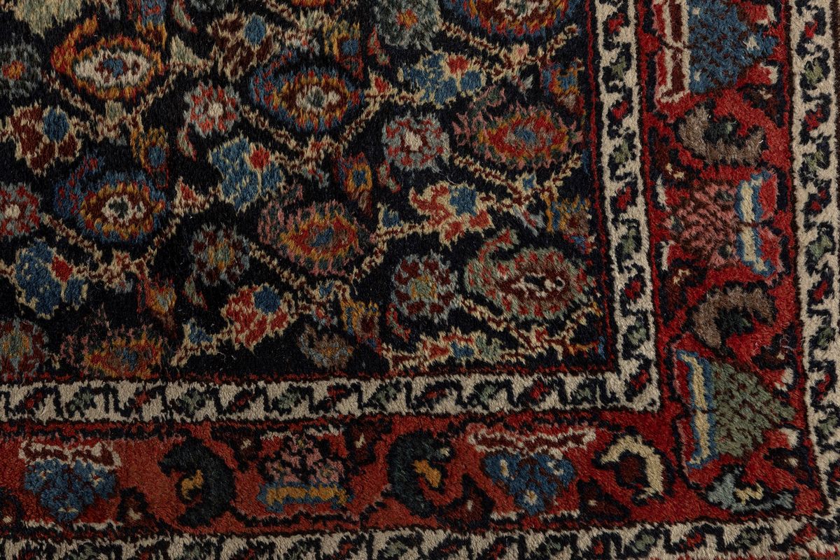 Tappeto passatoia Melayer, regione di Hamadan, Persia occidentale, lana su cotone, prima metà del...
