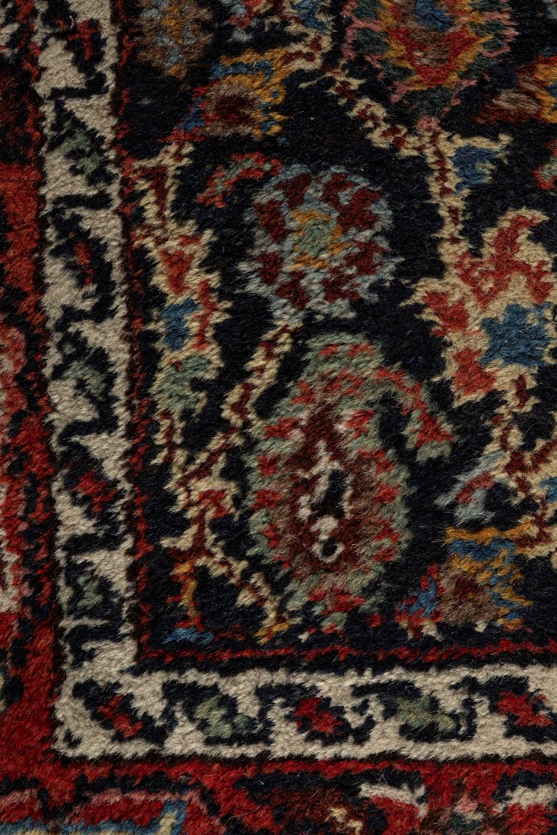 Tappeto passatoia Melayer, regione di Hamadan, Persia occidentale, lana su cotone, prima metà del...
