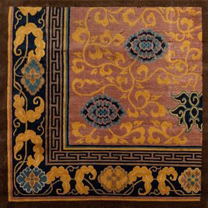 Tibet rug, Kathmandu region, Central Nepal, second half of the 20th century