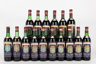 Verticale Fattoria dei Barbi Brunello di Montalcino, 1968-1985, 16 bottiglie