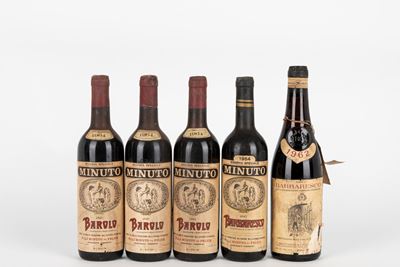 Selezione di Vini: Barolo e Barbaresco Riserva Speciale 1964, Barbaresco 1962