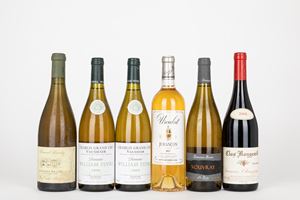 Selection White and Red French Wines