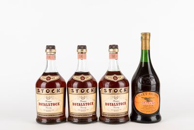 Royalstock Brandy e Calvet Liqueur Magnum (4 Mg)