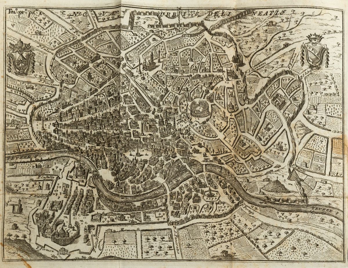 Gregorio Roisecco - Roma Antica e Moderna o Sia Nuova Descrizione di Tutti Gl’edifizj Antichi Emo...