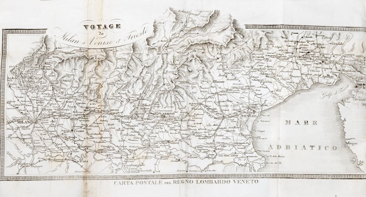 Nuovissima Guida del Viaggiatore in Italia. Arricchita da Varie Carte Itinerarie Parziali e da 15...