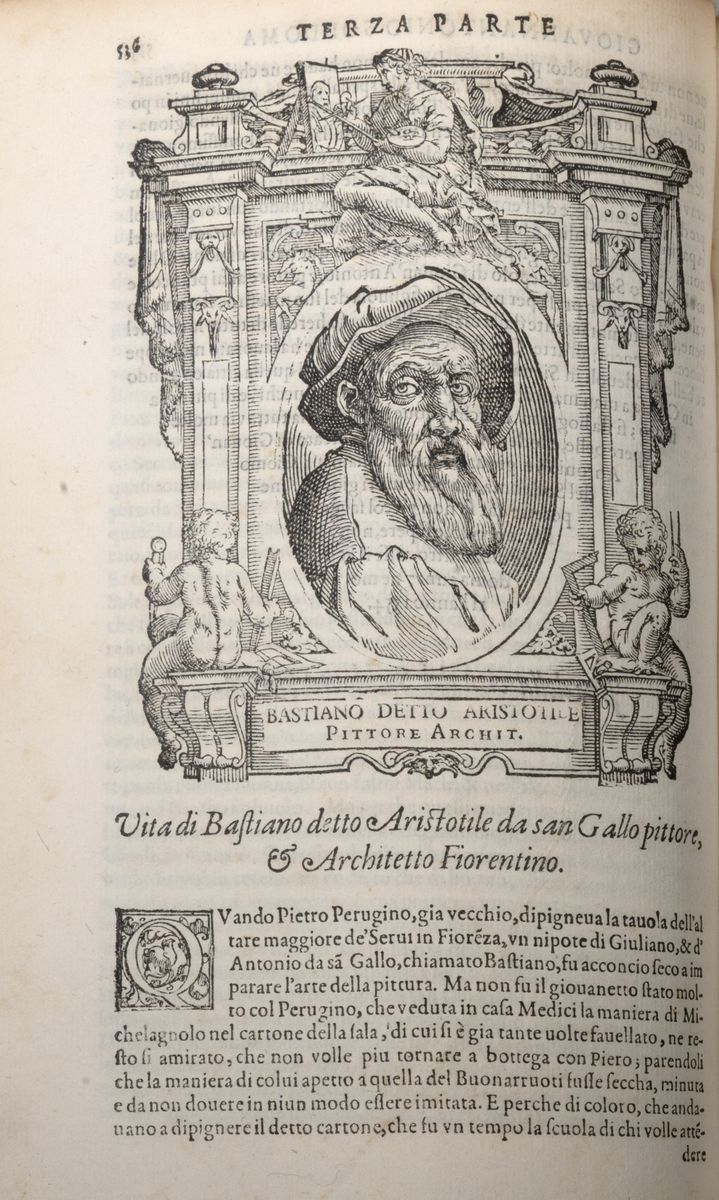 Vasari, Giorgio - Le Vite De' Piu Eccellenti Pittori, Scultori, e Architettori. Scritte da M. Gio...