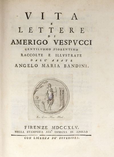 Vita e Lettere di Amerigo Vespucci