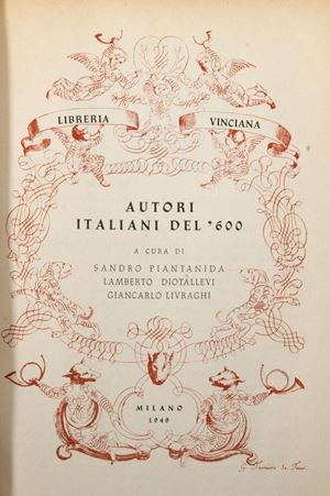 Italian authors of the seventeenth century