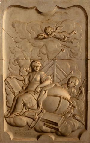 Allegoria dell'Astronomia, en grisaille