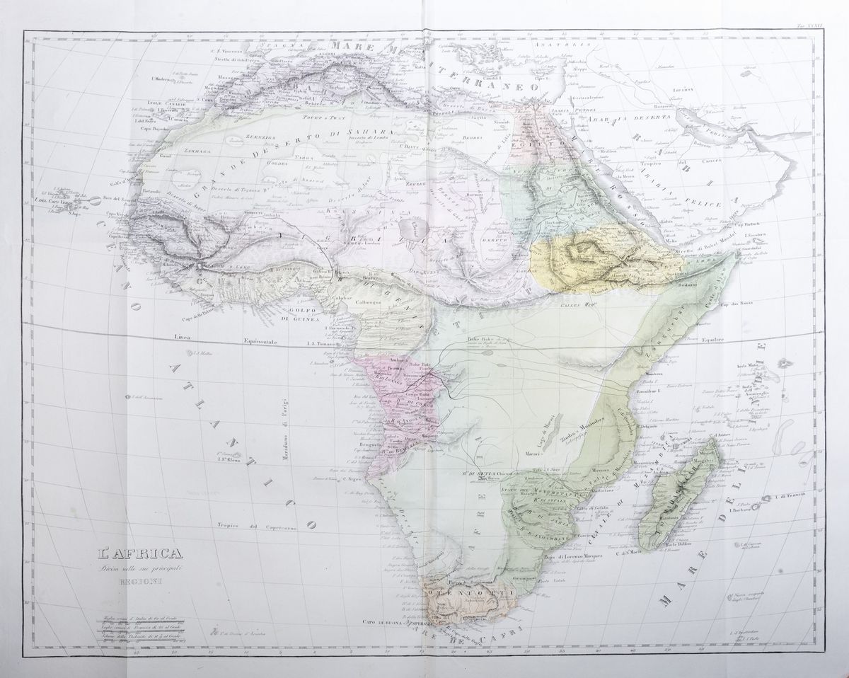 Francesco Costantino Marmocchi - Atlante di Geografia Universale