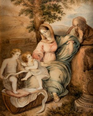 Holy Family under the oak