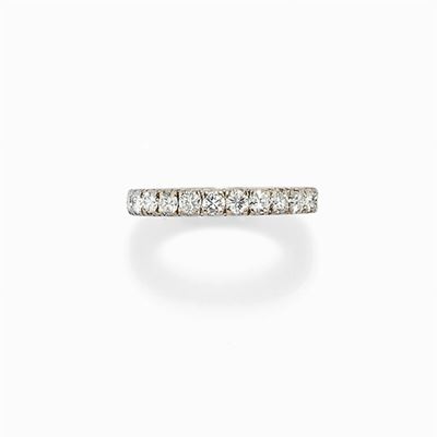 Anello in Platino e Diamanti