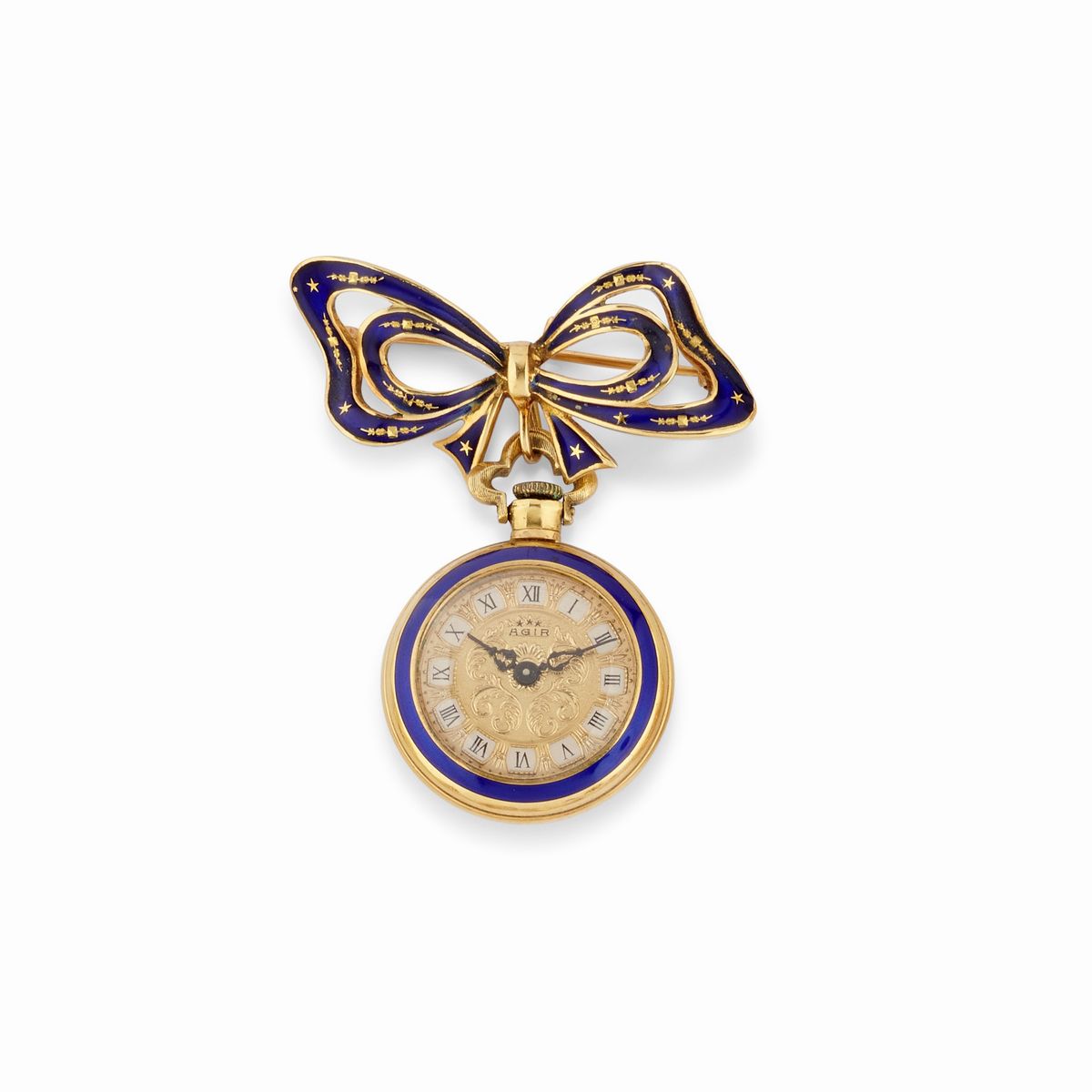Due orologi in oro giallo 14K e oro rosso 14K