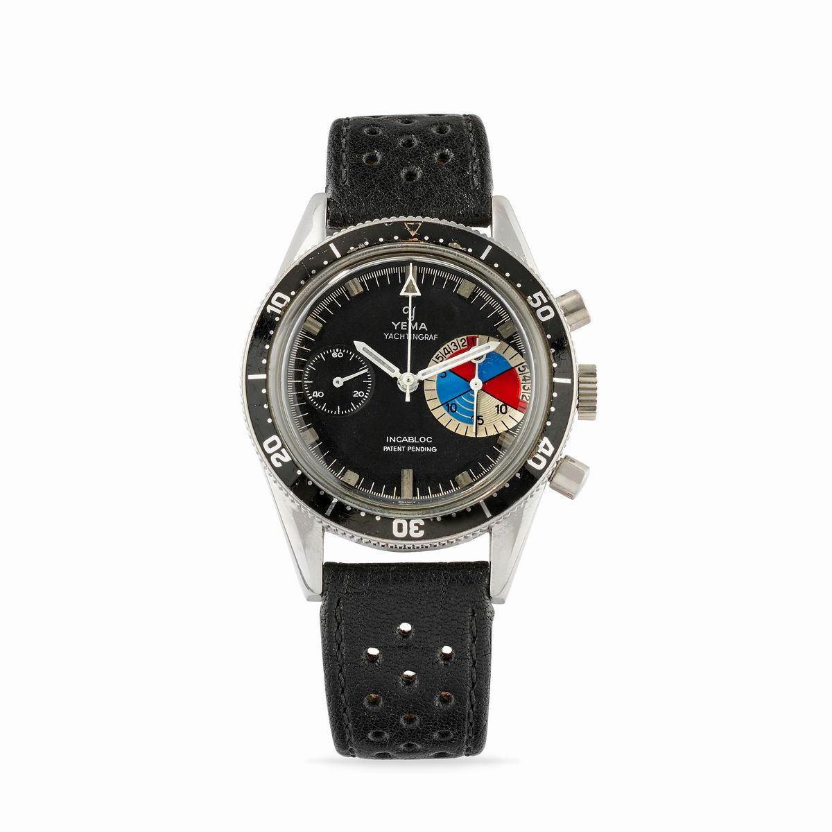 YEMA Yachtingraf Croisière Cronografo Uomo | Orologio Ibrido Meccanico Quarzo Con Cassa Acciaio 38.5mm