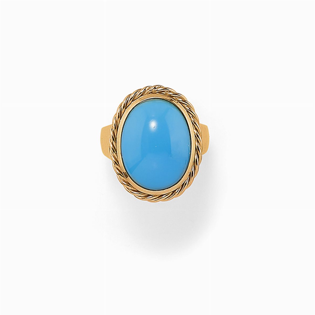 Demi-parure in Oro 18k e Turchesi