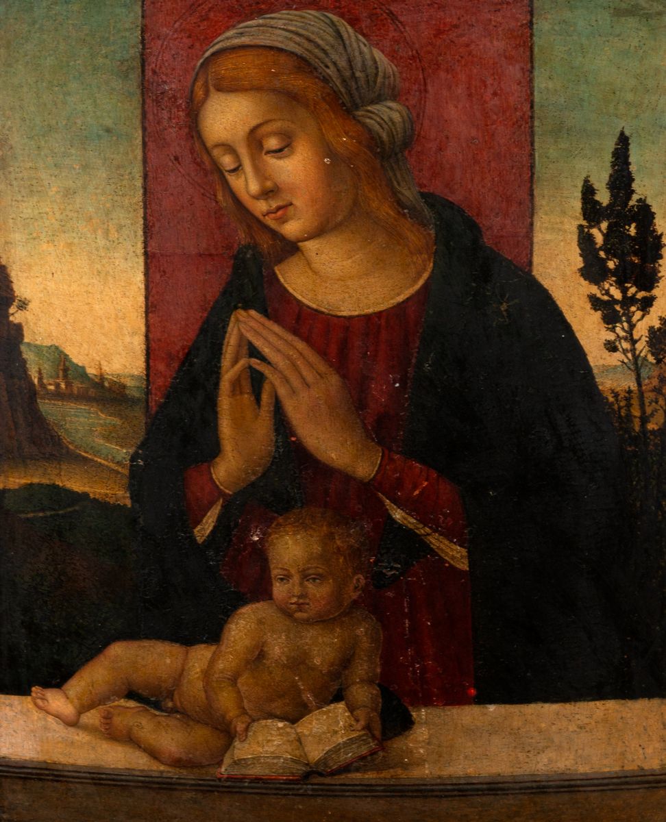 Imitatore di Perugino - Madonna con Bambino