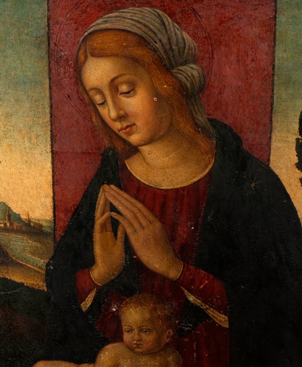 Imitatore di Perugino - Madonna con Bambino