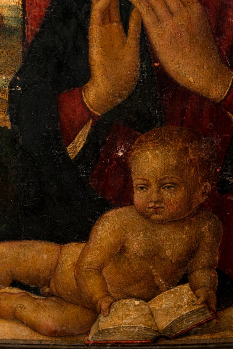 Imitatore di Perugino - Madonna con Bambino