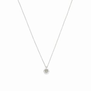  - Collana in oro bianco 18K e diamante