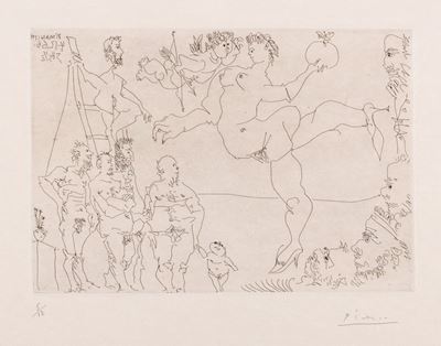 Scene De Cirque Avec Venus Et la Pomme D'or, Et un Amour