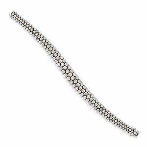 Bracciale in platino e diamanti