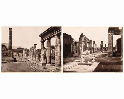 Pompei. Tempio di Venere e Casa di Cornelio Ruffo