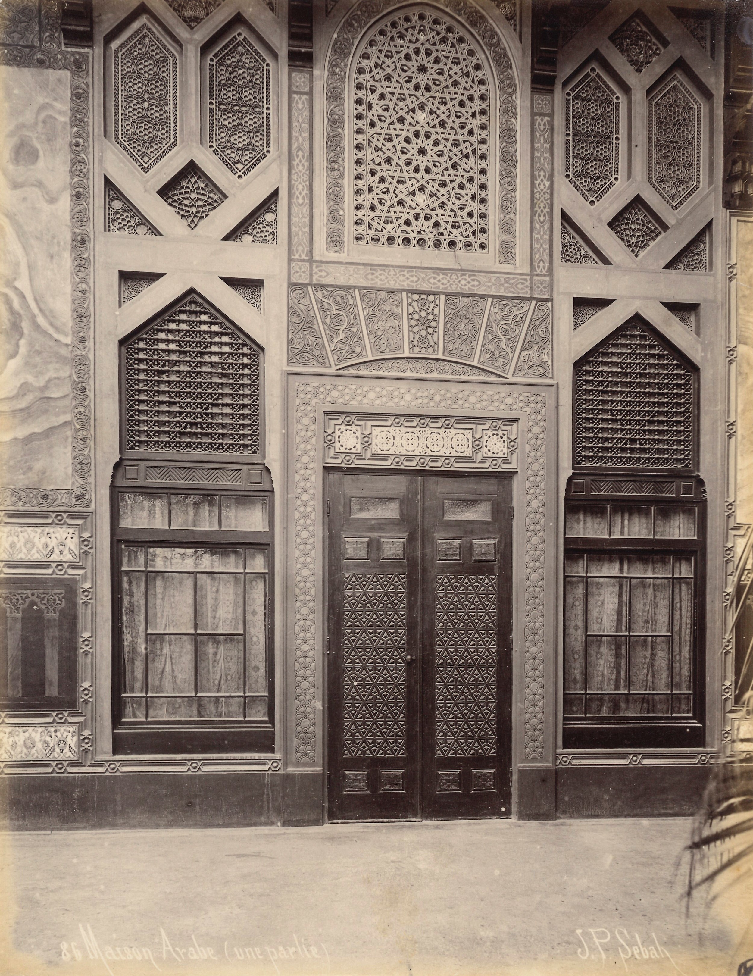 Pascal Sébah - Maison Arabe