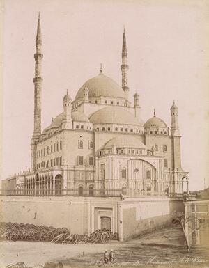Mosquee de Mohamet Ali, Caire ; Groupe des Minarets, Mosquee El-Azhar