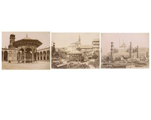 Mosquee de Mohamet Ali, fontaine des Aboutiens ; Place de Lesseps, Ismail ; Tombeaux de Mameloux