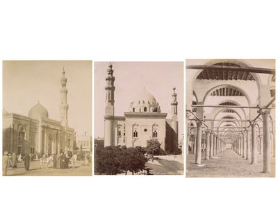 Mosquee Saida Zeynab Caire ; Mosquee Sultan Hassan ; Caire, Interieur De la Mosquee