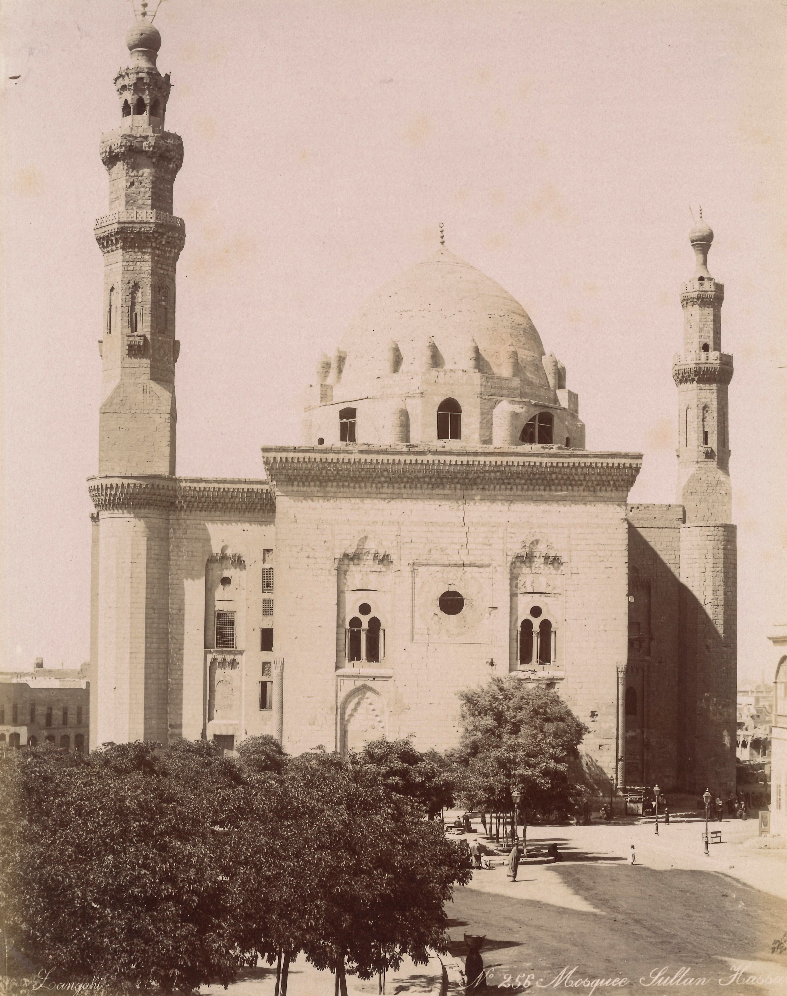 George & Constantine Zangaki - Mosquee Saida Zeynab Caire ; Mosquee Sultan Hassan ; Caire, Interi...