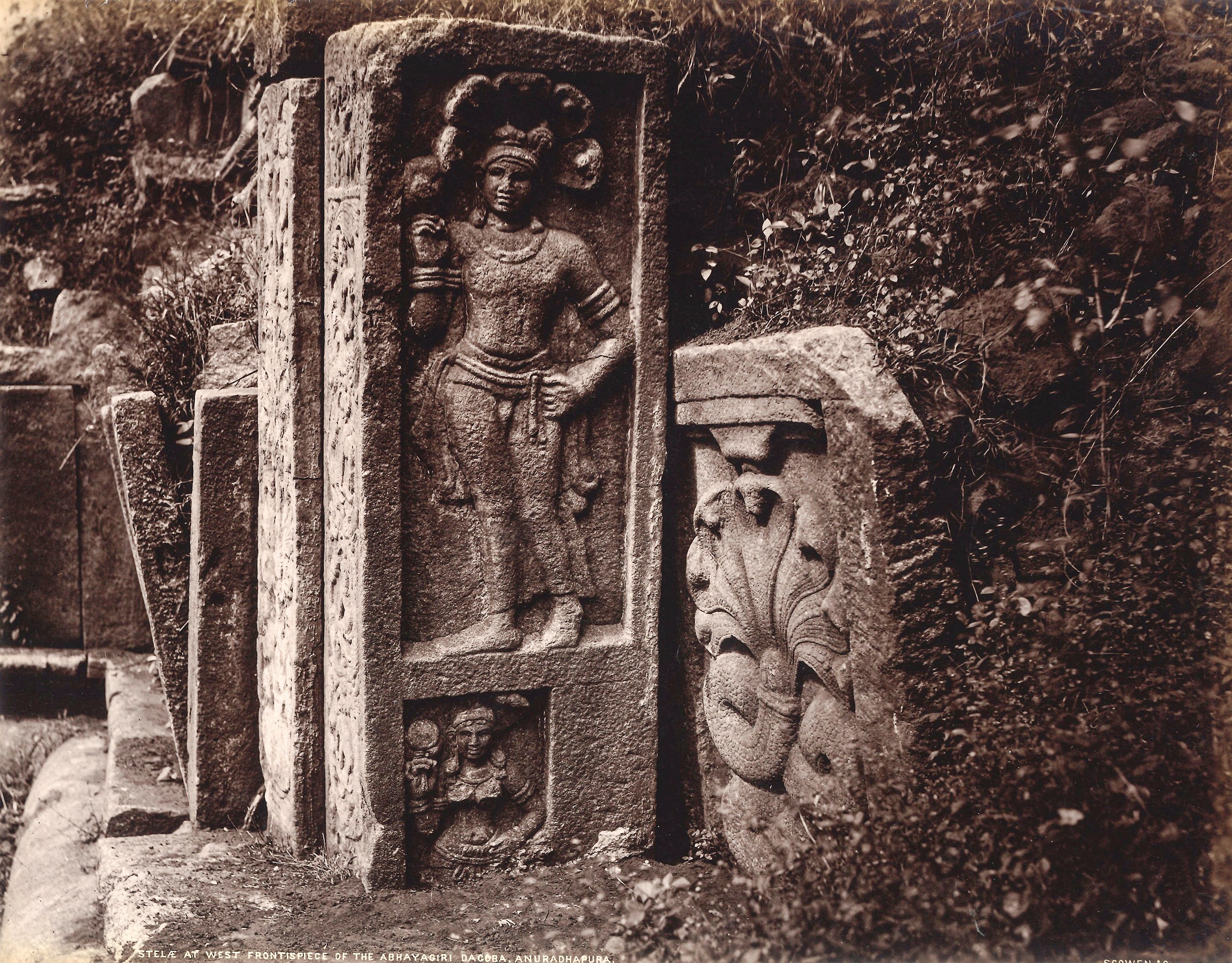 Charles Thomas Scowen - Anuradhapura, Isurumumiya And Ruwanweli Dagoba